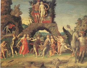 Andrea Mantegna Mars and Venus Known as Parnassus (mk05) oil painting picture